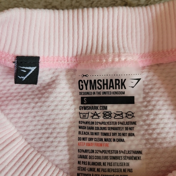 Gymshark pink ombre fitted high neck tank top size small - Picture 9 of 9